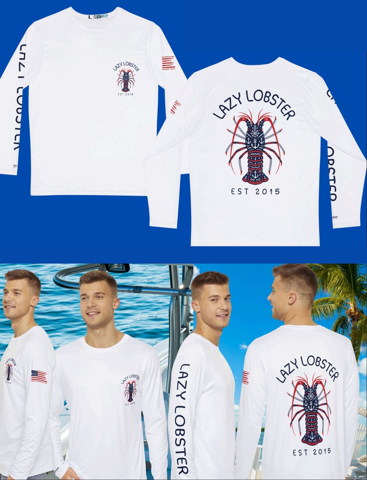 Patriotic Lobster Shirt